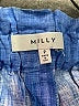 Milly 100% Linen Blue Shorts Size P (petite) - photo 3