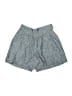 Tea Chevron-herringbone Gray Shorts Size 12 - photo 1