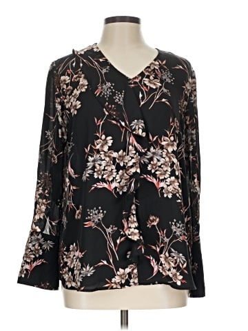 Roz & Ali 3/4 Sleeve Blouse (view 1)
