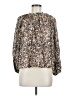 Ulla Johnson Brown Long Sleeve Blouse Size 6 - photo 1