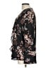 Roz & Ali 100% Polyester Floral Black 3/4 Sleeve Blouse Size L - photo 5