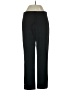 Ecru Solid Black Dress Pants Size 2 - photo 1