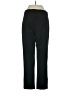 Ecru Solid Black Dress Pants Size 2 - photo 2