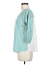 Freebird Teal 3/4 Sleeve Top Size M - photo 5