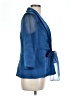 Alex Evenings 100% Polyester Blue Vest Size L - photo 4