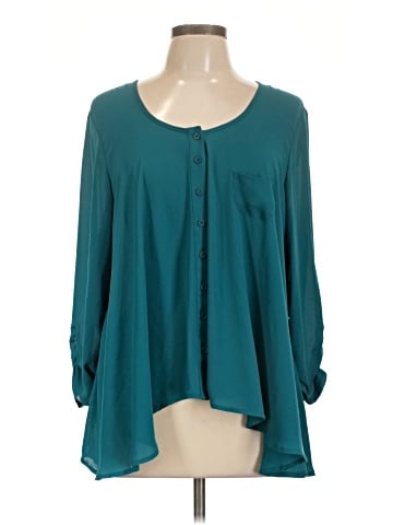 Style&Co Long Sleeve Blouse (view 1)