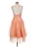 Bari Jay 100% Polyester Orange Cocktail Dress Size 6 - photo 2