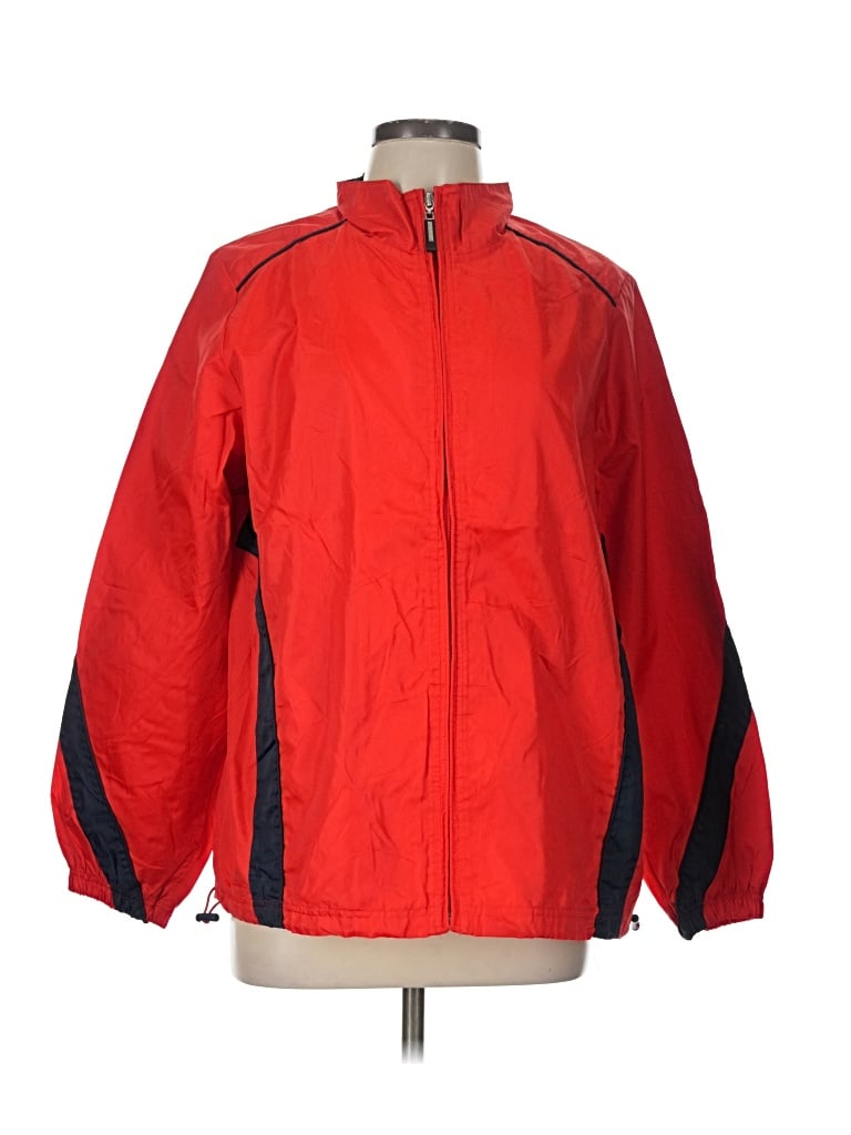 Pre-owned Assorted Brands Windbreaker Jacket In Red