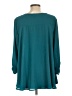 Style&Co 100% Polyester Teal Long Sleeve Blouse Size L - photo 2