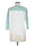 Freebird Teal 3/4 Sleeve Top Size M - photo 2