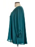 Style&Co 100% Polyester Teal Long Sleeve Blouse Size L - photo 5