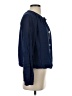 Ramy Brook 100% Viscose Blue Long Sleeve Blouse Size S - photo 4