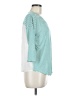 Freebird Teal 3/4 Sleeve Top Size M - photo 4