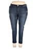Seven7 Solid Blue Jeans Size 18 - photo 1