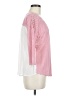 Freebird Red Pink 3/4 Sleeve Top Size M - photo 4