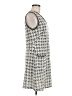 Max Studio Houndstooth Gray Casual Dress Size M - photo 4