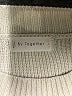 By Together Solid Ivory Turtleneck Sweater Size L - photo 7