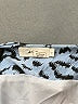 A.L.C. Animal Print Blue Silk Skirt Size 0 - photo 4