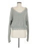 Jessica Simpson 100% Cotton Gray Pullover Sweater Size M - photo 1