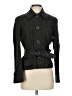 A Line 100% Acrylic Tweed Black Coat Size 4 - photo 1