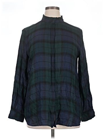 Ann Taylor LOFT Outlet Long Sleeve Blouse (view 1)