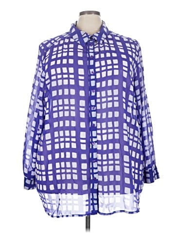 Roaman's 3/4 Sleeve Blouse (view 1)