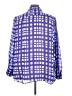 Roaman's 100% Polyester Purple 3/4 Sleeve Blouse Size 28W - photo 2
