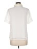 CeCe 100% Polyester Ivory Short Sleeve Blouse Size M - photo 2