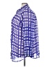 Roaman's 100% Polyester Purple 3/4 Sleeve Blouse Size 28W - photo 5