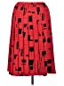 Draper's & Damon's 100% Polyester Graphic Red Casual Skirt Size 16 (petite) - photo 2