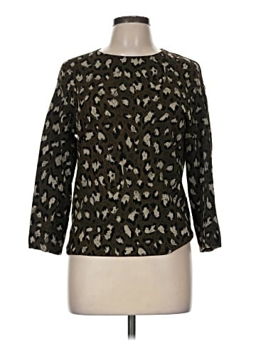 Diane von Furstenberg Long Sleeve Blouse (view 1)