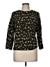 Diane von Furstenberg Black Long Sleeve Blouse Size M - photo 1