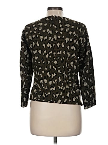 Diane von Furstenberg Long Sleeve Blouse (view 2)