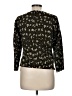 Diane von Furstenberg Black Long Sleeve Blouse Size M - photo 2