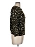Diane von Furstenberg Black Long Sleeve Blouse Size M - photo 4