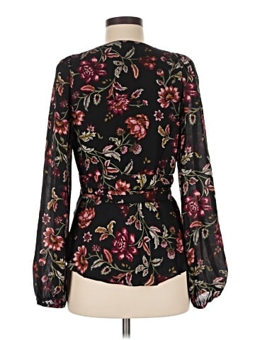 A.L.C. Long Sleeve Silk Top (view 2)