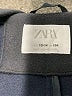 Zara 100% Polyester Black Coat Size 13 - 14 - photo 3