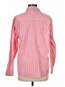 Talbots 100% Cotton Stripes Pink Long Sleeve Button-Down Shirt Size 8 - photo 2