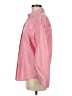 Talbots 100% Cotton Stripes Pink Long Sleeve Button-Down Shirt Size 8 - photo 5