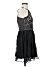 Francesca's 100% Polyester Black Cocktail Dress Size S - photo 4