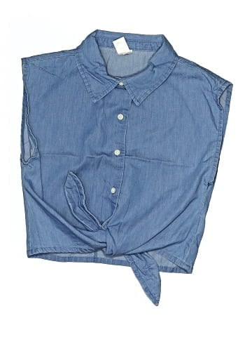 Carter's Sleeveless Button-Down Shirt (view 1)