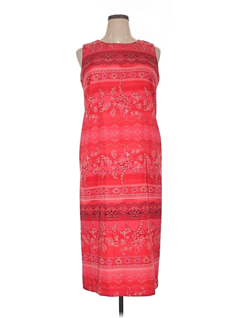 Pre-owned Draper's & Damon's Cocktail Dress In Red