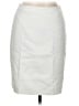 Express Solid White Formal Skirt Size 6 - photo 1