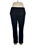 Ann Taylor LOFT Outlet Solid Blue Casual Pants Size 14 - photo 1