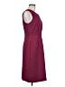 J.Crew Chevron-herringbone Burgundy Cocktail Dress Size 8 - photo 4