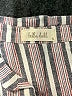 Bella Dahl Stripes Silver Long Sleeve Blouse Size S - photo 7