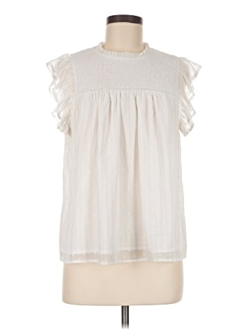 Aqua Sleeveless Blouse (view 1)