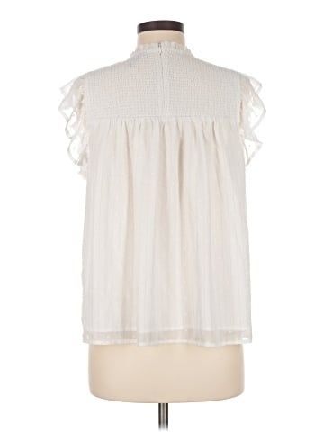 Aqua Sleeveless Blouse (view 2)