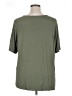 Cupio Green Short Sleeve Top Size 1X - photo 2