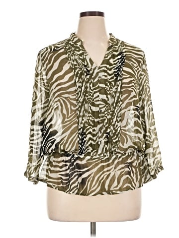 Jones New York Sport 3/4 Sleeve Blouse (view 1)